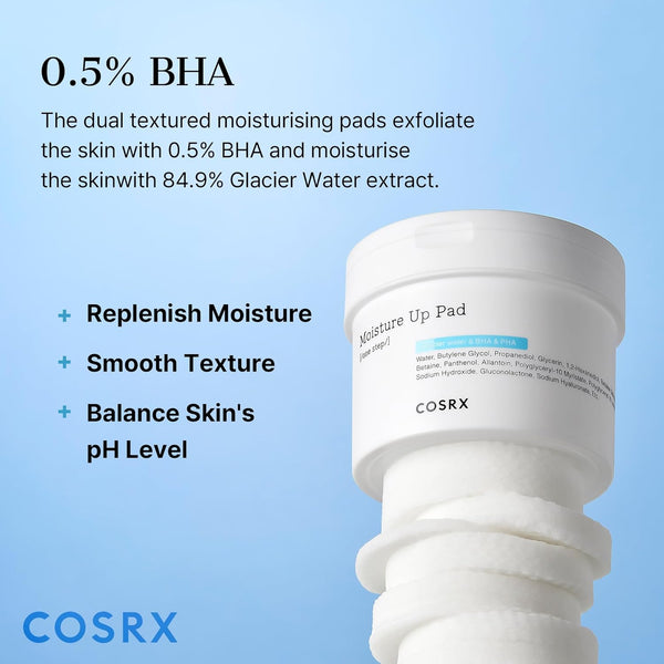 COSRX One Step Moisture Up Pad (70 Pads / 140 mL)