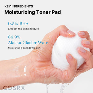 COSRX One Step Moisture Up Pad (70 Pads / 140 mL)