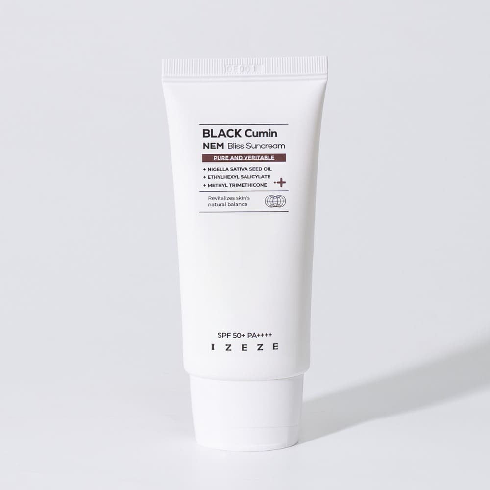 ☆ みつき様│イオ-ヌクリーム、エマルジョン、サンプロ、ルース IZEZE Black Cumin NEM Bliss Suncream SPF 50+ PA++++ (50ml)