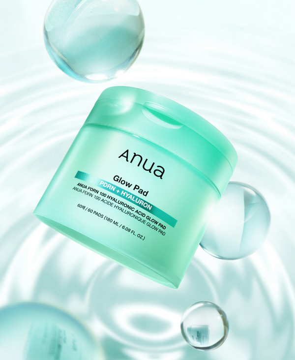 ANUA PDRN 100 Hyaluronic Acid Glow Pad (180 mL / 60 Pads)