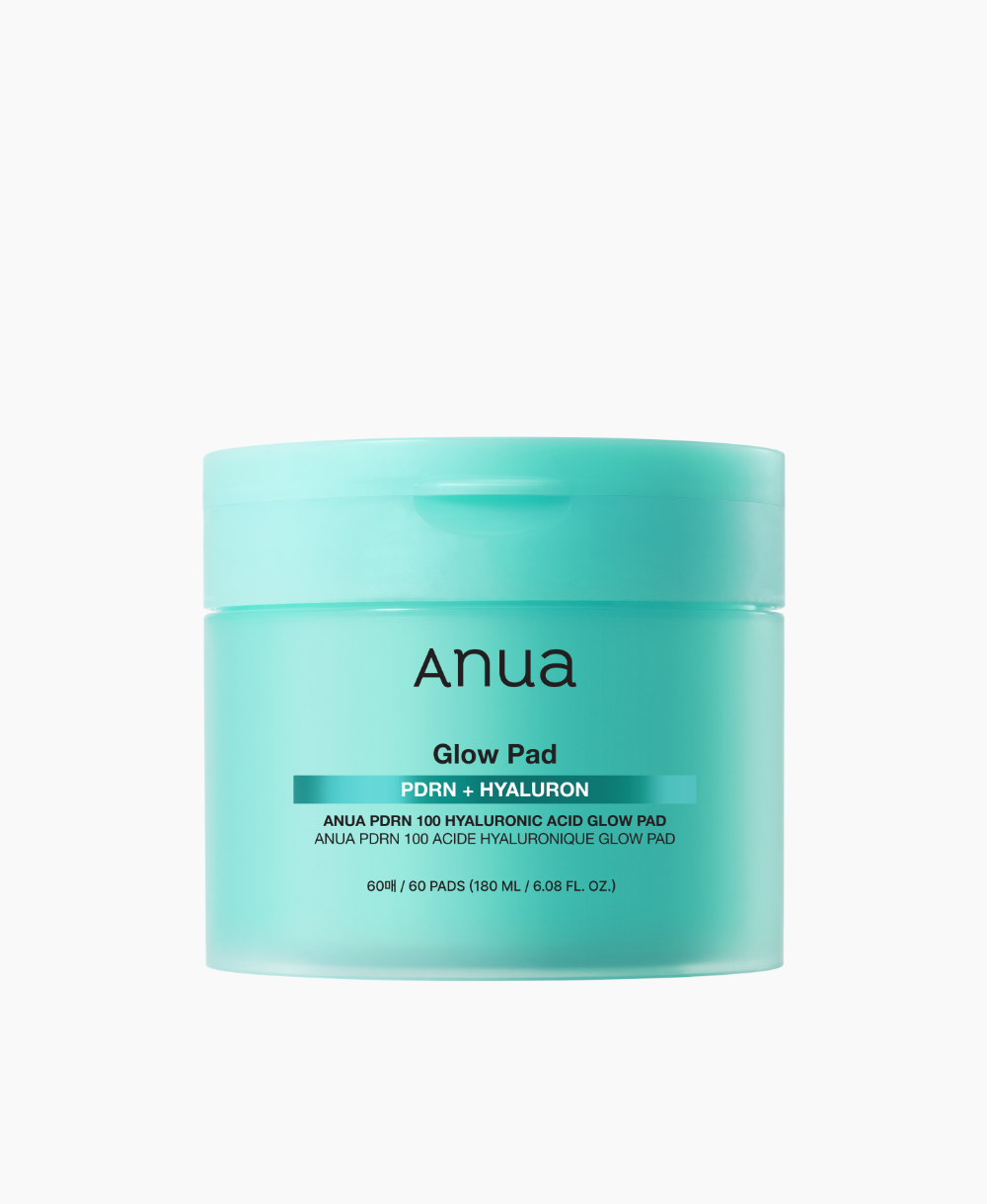 ANUA PDRN 100 Hyaluronic Acid Glow Pad (180 mL / 60 Pads)