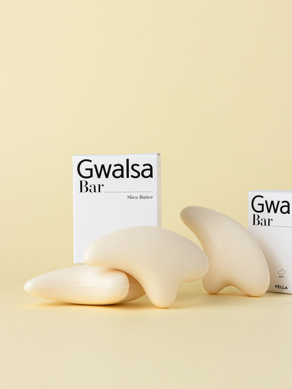 VELLA Bon Shea Butter Gua Sha Cleansing Bar (100g)