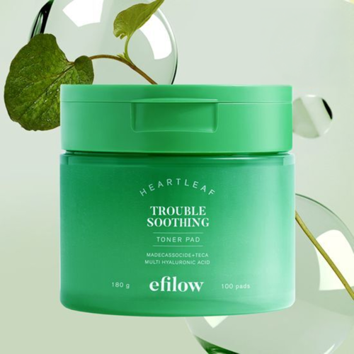 エフィロー　ドクダミバイオームトラブル·スージングトナーパッド100枚