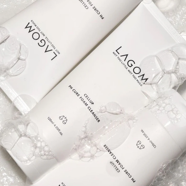 LAGOM Cellup pH Cure Foam Cleanser (120ml)