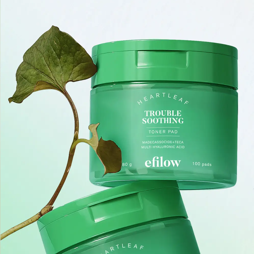 エフィロー　ドクダミバイオームトラブル·スージングトナーパッド100枚
