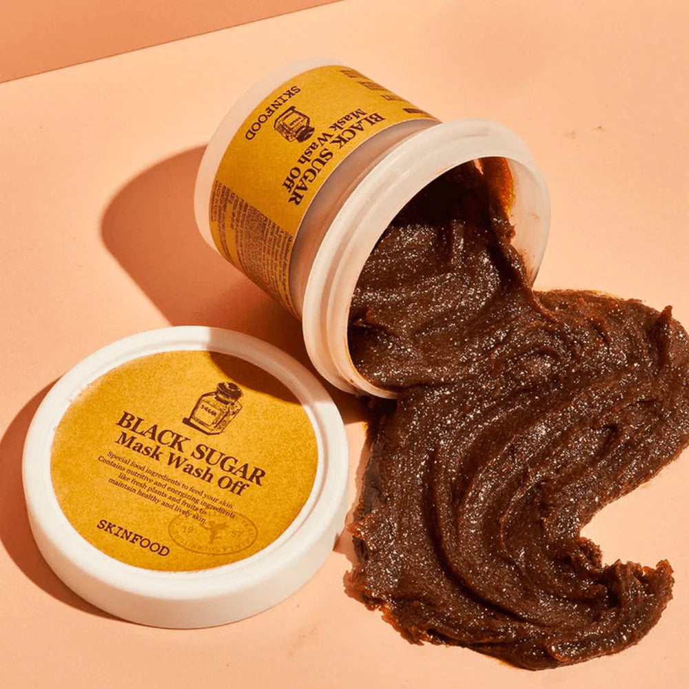 SKINFOOD Black Sugar Mask Wash Off (120g)