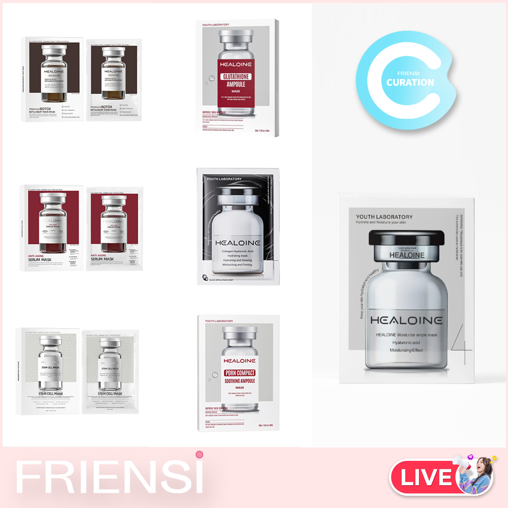 [Curated] 1+1 Healoin Mask Pack Special~[Freeshipping] (30g x 10ea / 1 box)