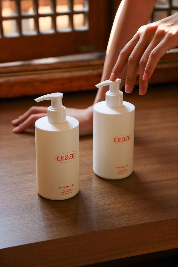 GRAZE POINT Soft Scrub Hand & Body Wash [Mountain Me] (300 ml)