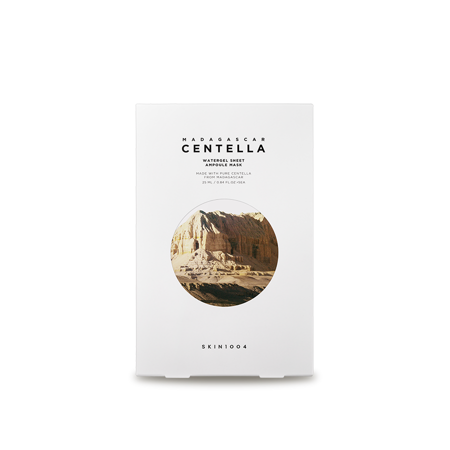 スキン1004 マダガスカル センテラ ウォーターゲル シートアンプルマスク（25ml×5枚入）
