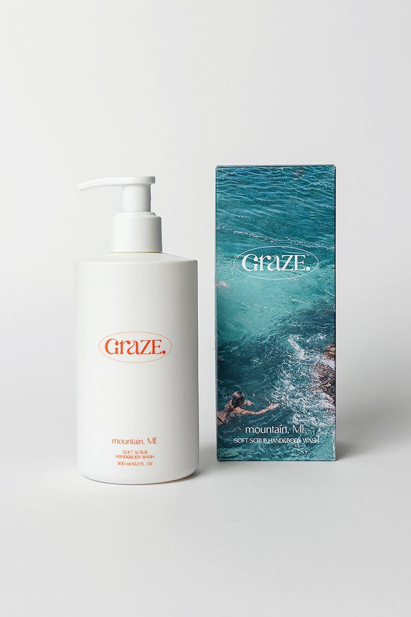 GRAZE POINT Soft Scrub Hand & Body Wash [Mountain Me] (300 ml)