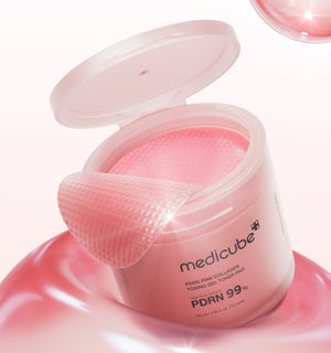 MEDICUBE PDRN Pink Collagen Toning Gel Toner Pad (120ml | 70 pads)