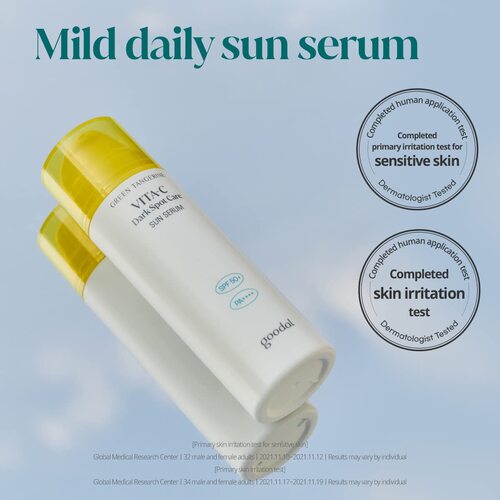 GOODAL Green Tangerine Vita C Dark Spot Care Sun Serum (50ml)
